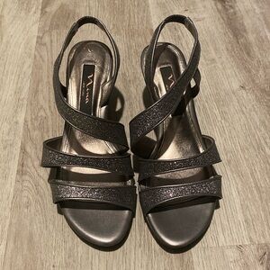 Nina Nolga pewter size 6.5
